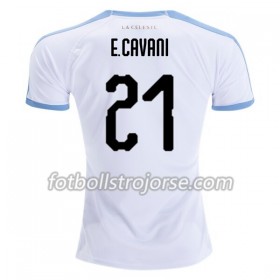 Uruguay Matchtröjor Edinson Cavani 21 Borta Fotbollströja 2019 Copa América